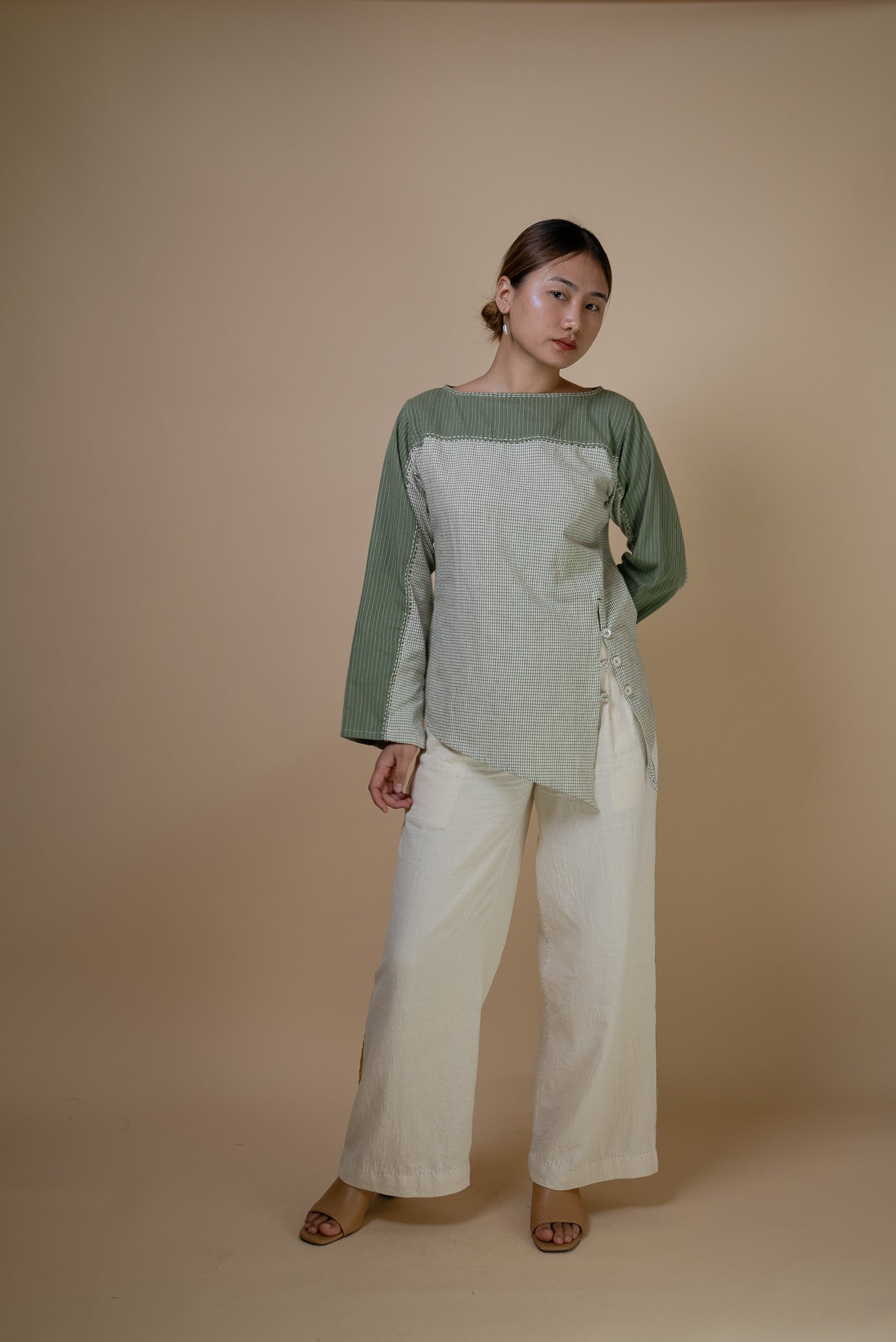 Meadows Asymmetric Blouse