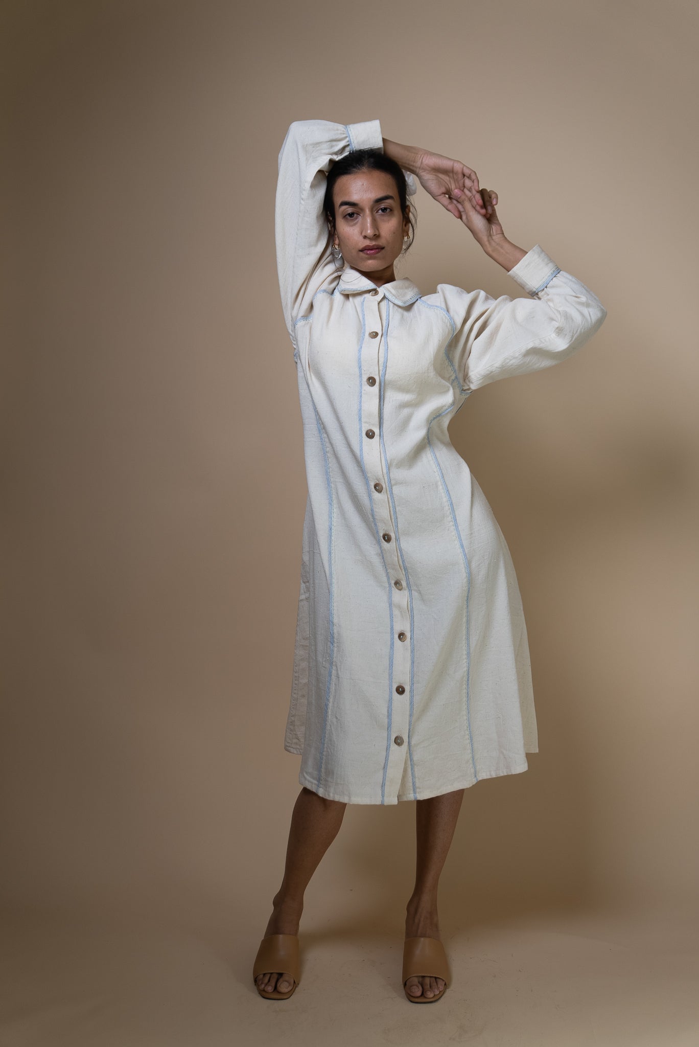 Meadows Panelled Shirt Dress