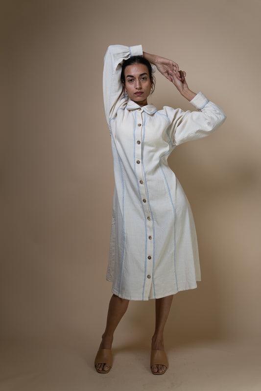 Meadows Panelled Shirt Dress