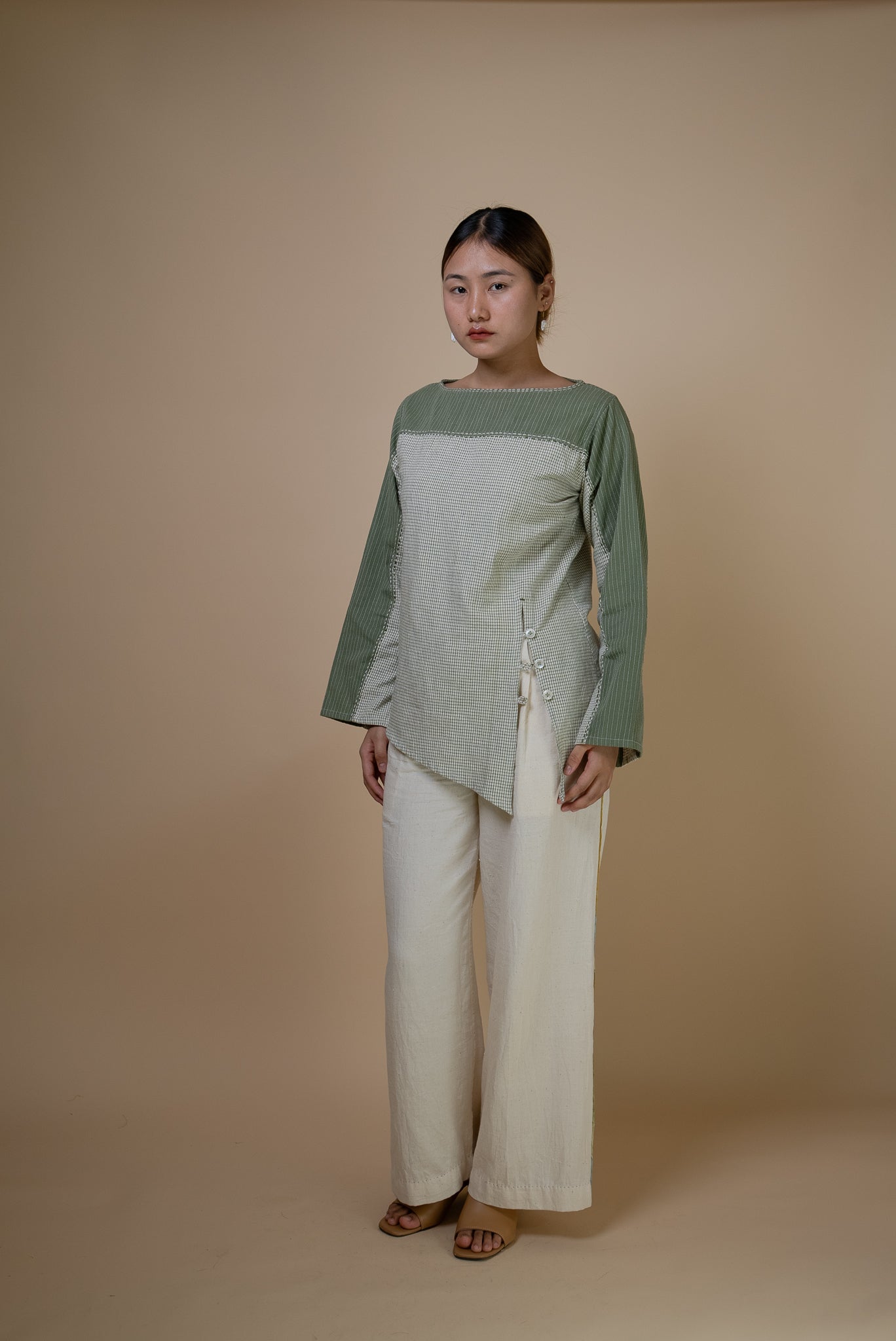 Meadows Asymmetric Blouse