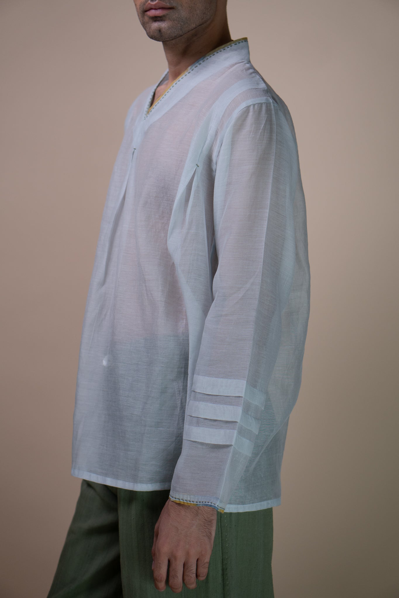 Meadows Unisex Chanderi Shirt