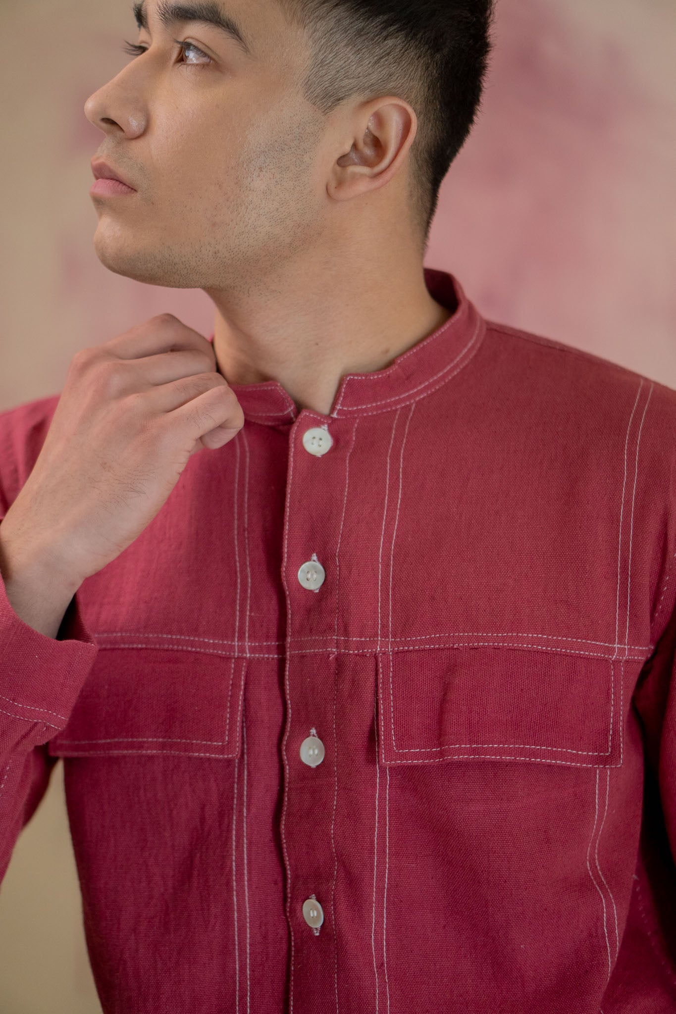 Phosphene Panelled Shirt