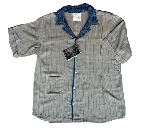 Indigo Shirt- Sample 06- M/L