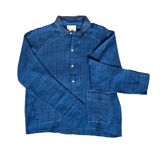 Indigo Shirt- Sample 09- M/L