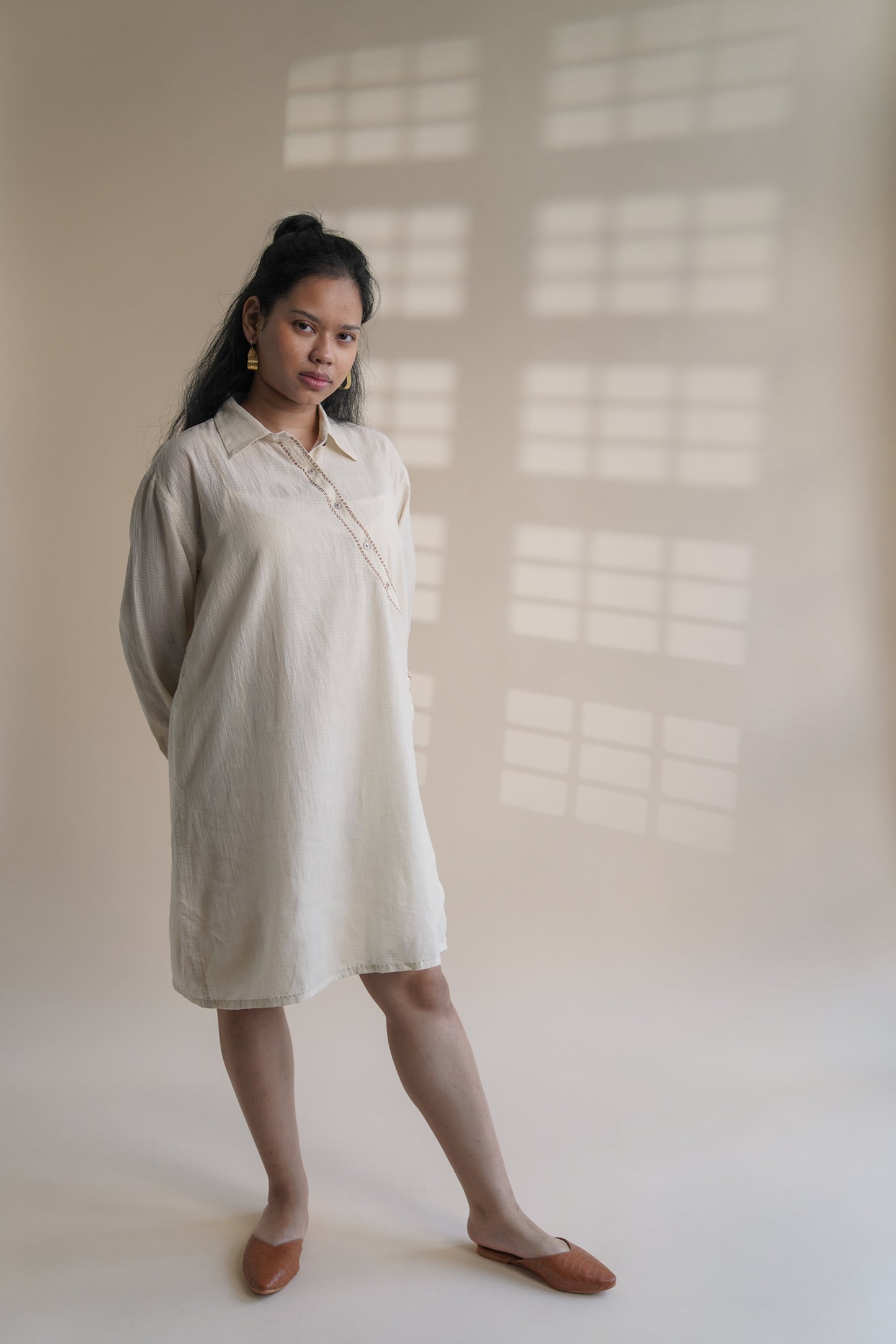 Dawning Angrakha Shirt Dress