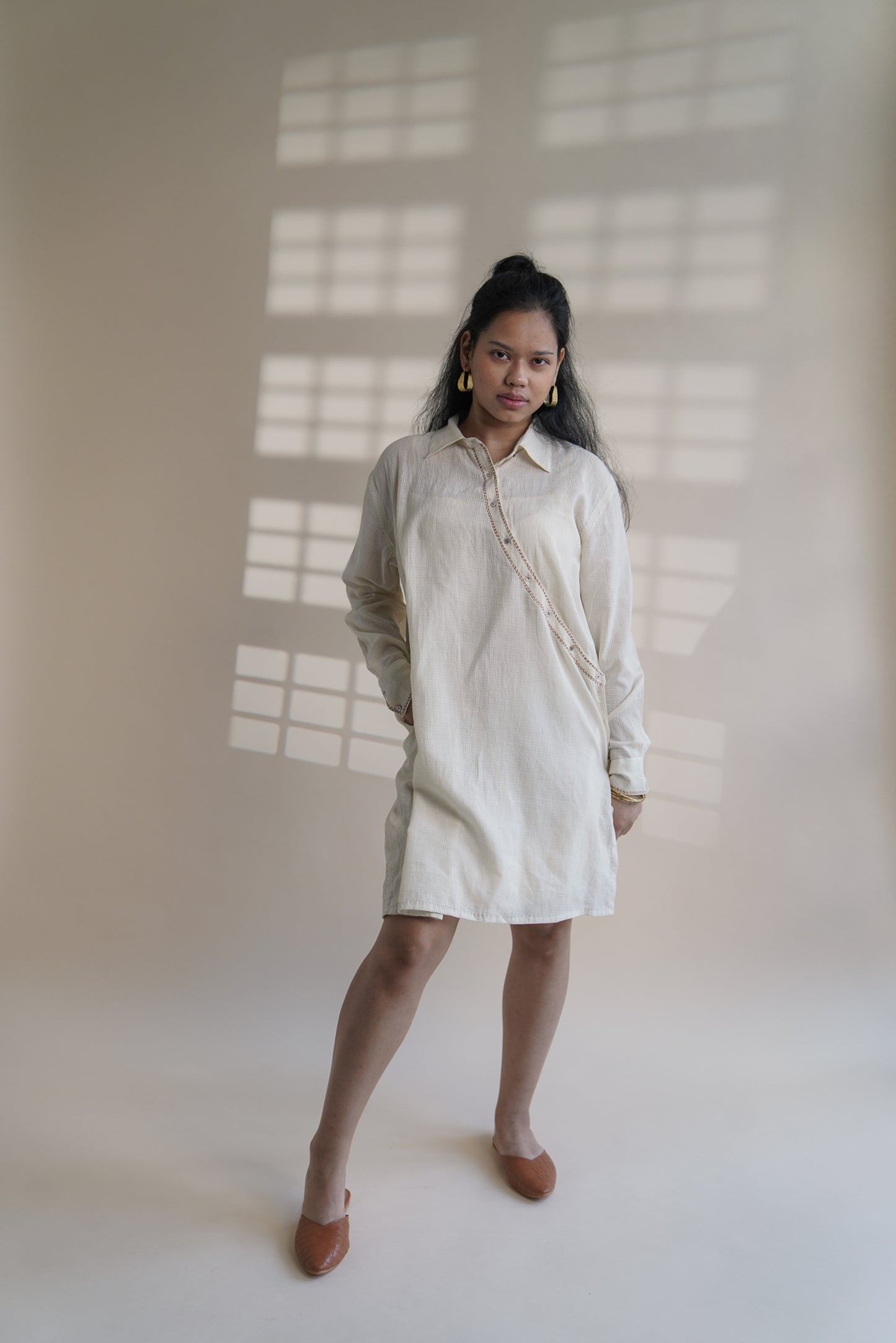 Dawning Angrakha Shirt Dress