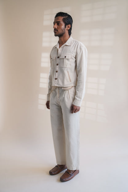 Dawning Shirt Jacket & Tapered Pants Set